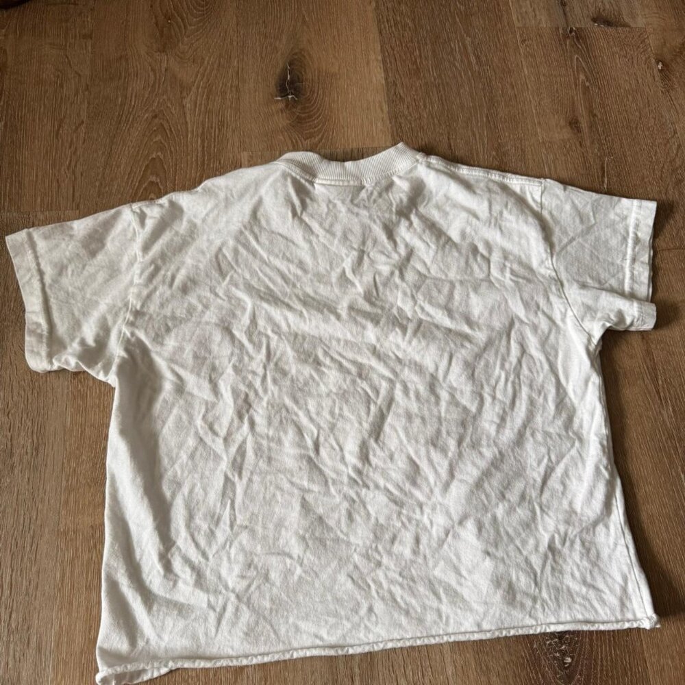 Iongaf White Basic Tee Size S - image 2